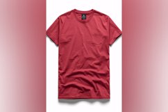 Tango Red T Shirt Logo Branding Mockup Product Image 1