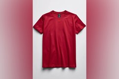 Tango Red T Shirt Logo Branding Mockup Product Image 1