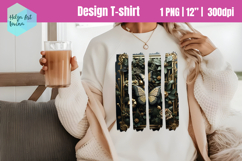 Butterfly Sublimation T-shirt, Brush Stroke PNG Product Image 1