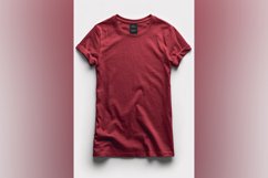 Tango Red T Shirt Logo Branding Mockup Product Image 1