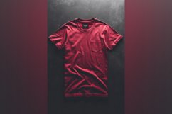 Tango Red T Shirt Logo Branding Mockup Product Image 1