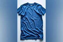 Dark blue T Shirt Logo Branding Mockup Product Image 1