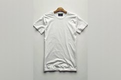 White T Shirt Logo Branding Mockup Product Image 1