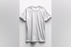 White T Shirt Logo Branding Mockup Product Image 1