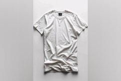White T Shirt Logo Branding Mockup Product Image 1