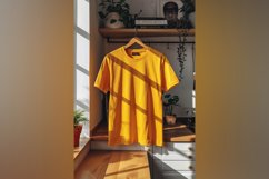 Yellow T Shirt Logo Branding Mockup Product Image 1