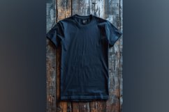 Petroleum Blue T Shirt Logo Branding Mockup Product Image 1