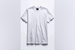 White T Shirt Logo Branding Mockup Product Image 1