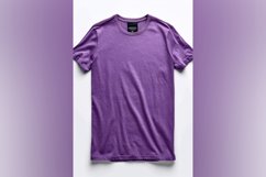 Light Purple T Shirt Logo Branding Mockup Product Image 1