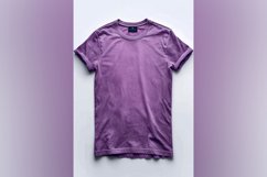 Dark Purple T Shirt Logo Branding Mockup Product Image 1