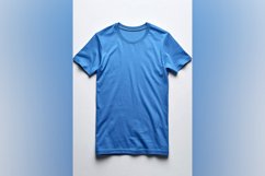 Bottle Green T Shirt Logo Branding Mockup Product Image 1