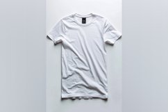 White T Shirt Logo Branding Mockup Product Image 1
