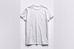 White T Shirt Logo Branding Mockup Product Image 1