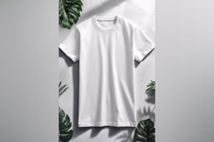 White T Shirt Logo Branding Mockup Product Image 1