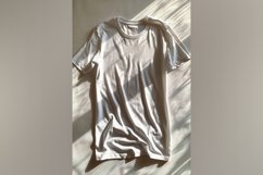 White T Shirt Logo Branding Mockup Product Image 1