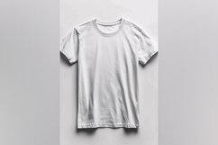 White T Shirt Logo Branding Mockup Product Image 1