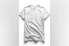 White T Shirt Logo Branding Mockup Product Image 1
