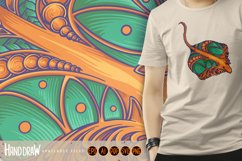 Classic stingray fish ornament svg Product Image 6