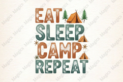 Camping sublimation design | Camping cliparts | Funny camp Product Image 1