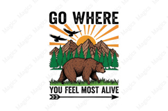 Camper PNG, Camping Sublimation Product Image 1