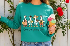 Goose Girls Getaway Club Funny Summer Vacation Goose PNG Product Image 4