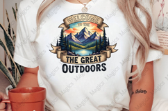 Camping sublimation design | Camping cliparts | Funny camp Product Image 2