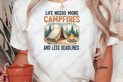 Camping sublimation design | Camping cliparts | Funny camp Product Image 2