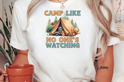 Camping sublimation design | Camping cliparts | Funny camp Product Image 2