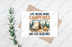 Camping sublimation design | Camping cliparts | Funny camp Product Image 3