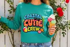 Coastal Cutie Crew Summer Beach Vacation PNG Design Product Image 4