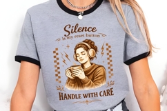 Silence Is My Reset Button PNG Design Product Image 5