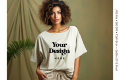 White T-shirt Mockups Bella and Canvas Top View Mockups_35 Product Image 1