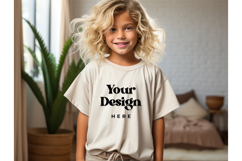 White T-shirt Mockups Bella and Canvas Top View Mockups_1 Product Image 1