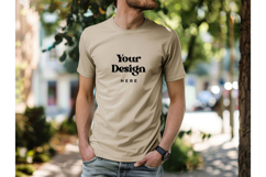 White T-shirt Mockups Bella and Canvas Top View Mockups_2 Product Image 1