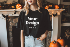 Back T-shirt Mockups Bella and Canvas Top View Mockups_2 Product Image 1