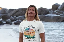 Camping Is My Happy Place Png | Camp Sublimation Product Image 9