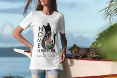 Home Is Where The Cat Is Png Instant Download Product Image 8