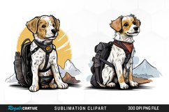Dog T-shirt Prompt PNG Set Clipart Product Image 1