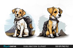 Dog T-shirt Prompt Graphics Clipart Product Image 1