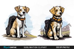 Dog T-shirt Prompt Graphics Clipart Product Image 1