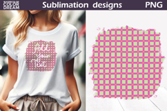 Hand Drawn PinkT Shirt | Add Your Text Background Product Image 1