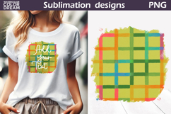 Hand Drawn Green T Shirt | Add Your Text Background Product Image 1