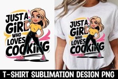 Just a Girl Who Loves painting T-shirt Sublimation Design Product Image 1
