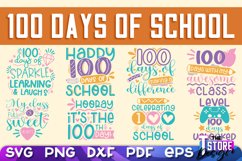 100 days of school SVG Design|Quotes SVG Design | School SVG Product Image 29
