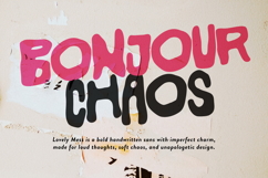 Lovely Mess Handwritten Chaotic Sans Product Image 2