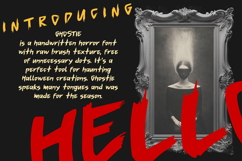 Ghostie Horror Halloween Handwritten Product Image 2