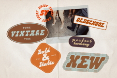 Time Capsule Nostalgic Logo Script Product Image 2