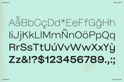 Pampero | Classic Modern Essential Sans 7 weights Product Image 3
