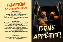 Ghostie Horror Halloween Handwritten Product Image 7