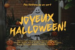 Ghostie Horror Halloween Handwritten Product Image 8